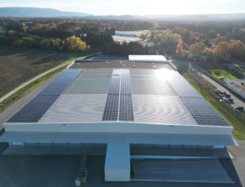 Hangar industriel photovoltaïque Saint Andiol (13760)