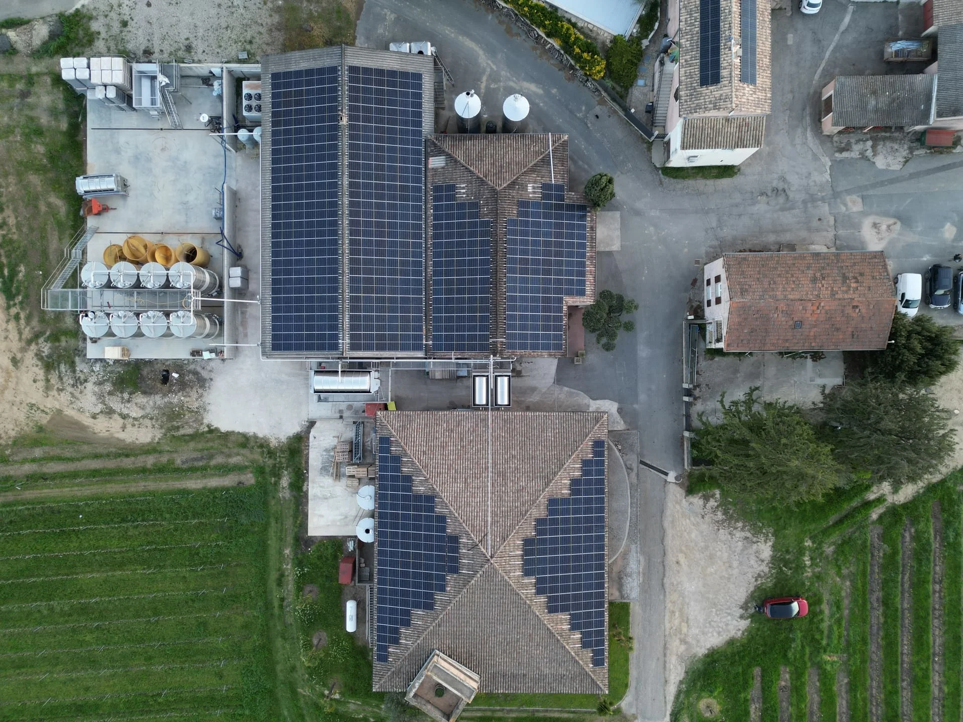 bâtiment agricole photovoltaïque Gard