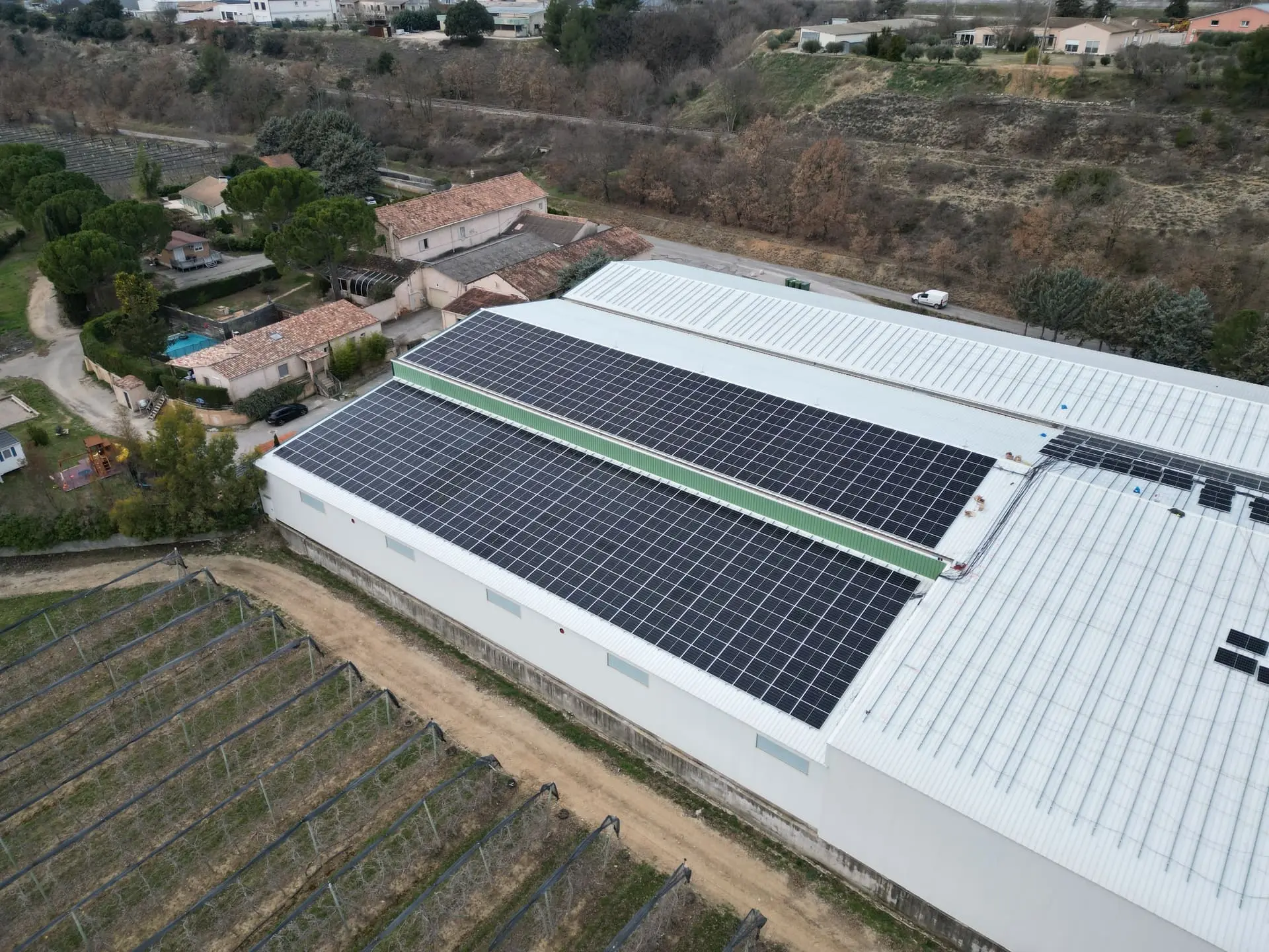 bâtiment tertiaire photovoltaïque Vaucluse