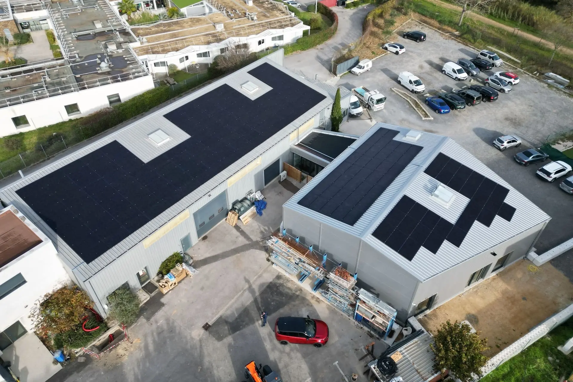 toiture panneaux solaires Hérault